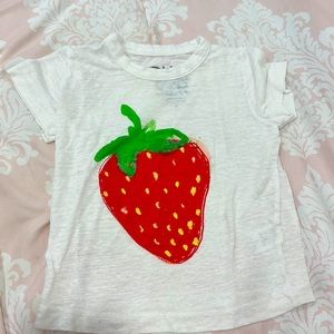 Chaser strawberry girls t shirt. Size 4, excellent condition.